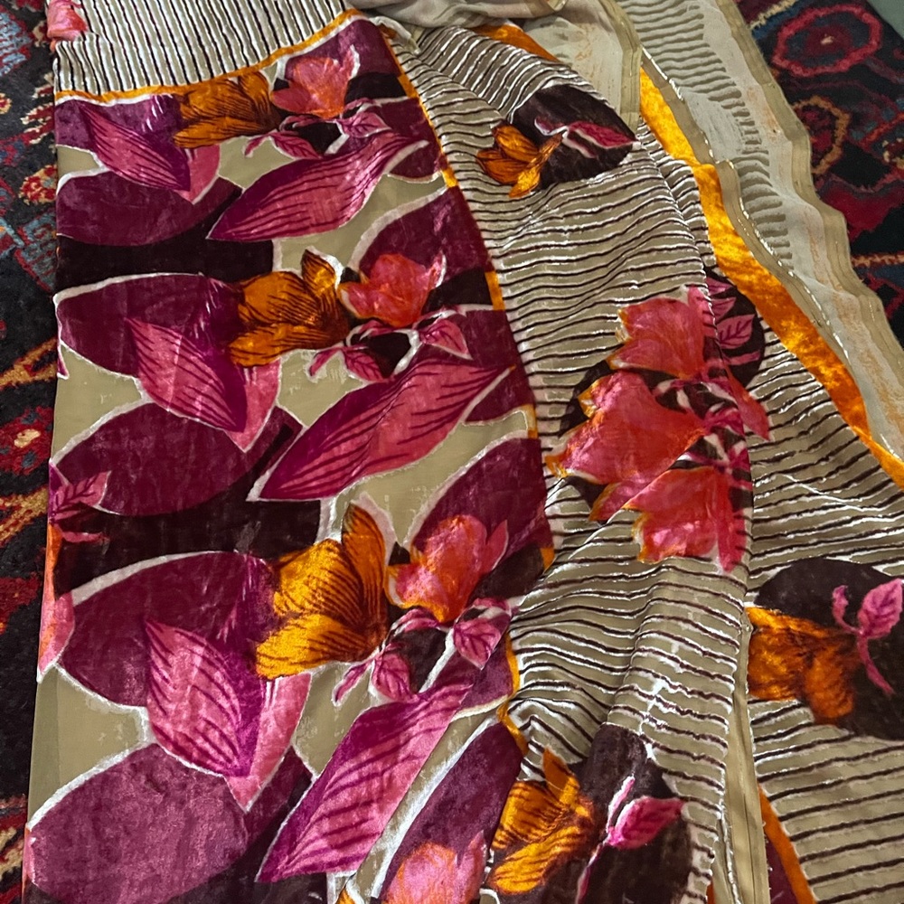 Pakistani Indian scarf shawl dress